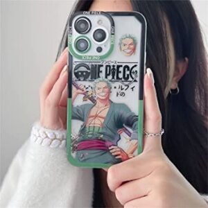 Japan Anime Case Clear Cartoon Compatible with for iPhone 13 Pro Max  & keychain